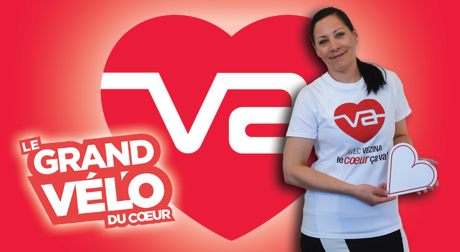 Assurances Groupe Vézina vélo du coeur 2019